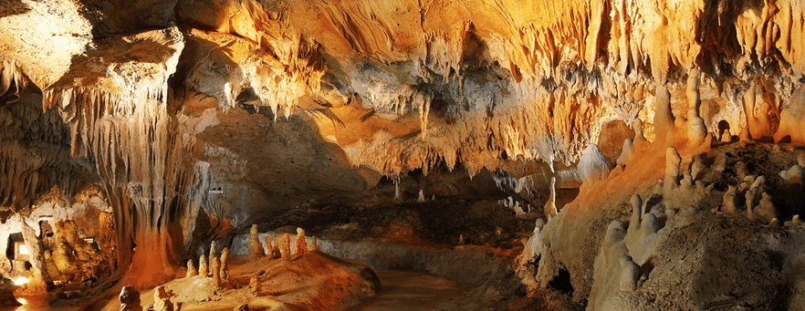 Illuminated Caves in Okinawa