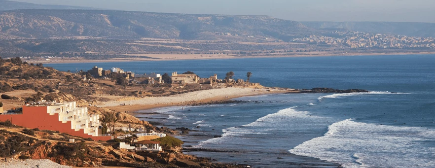 Agadir beach, morocco