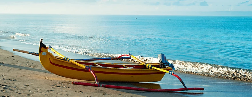 balinese fishing boat