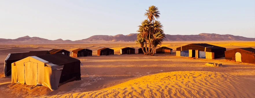 camp desert Morocco