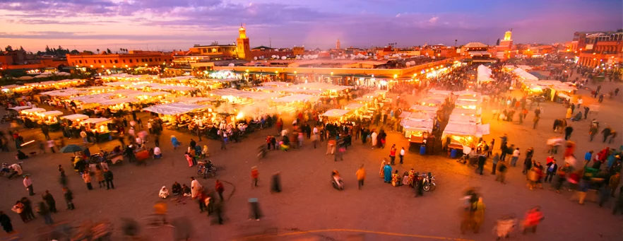 Djemaa el fna marrakech Morocco
