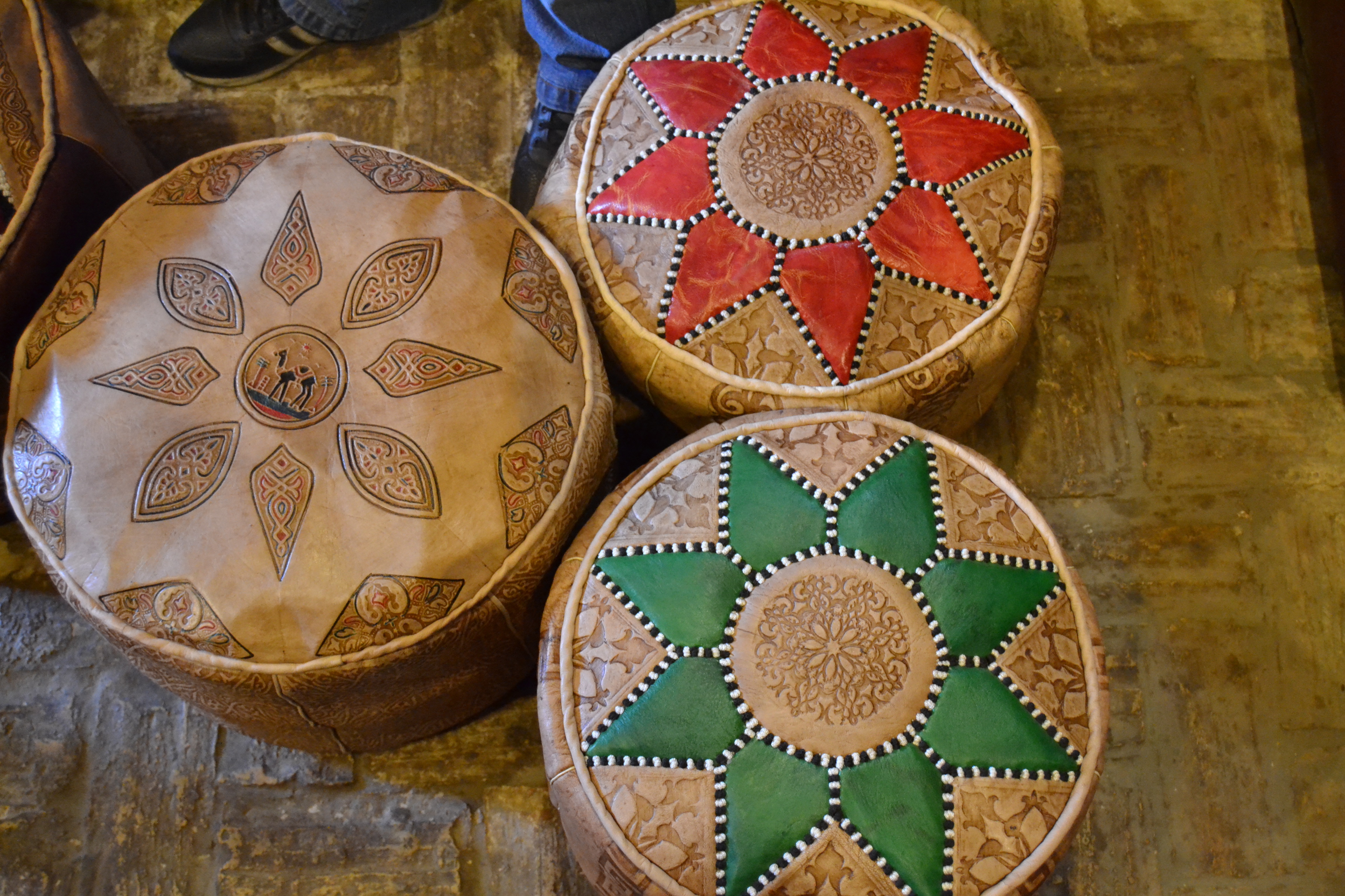 Traditional crafts Moroccan market in Fez
