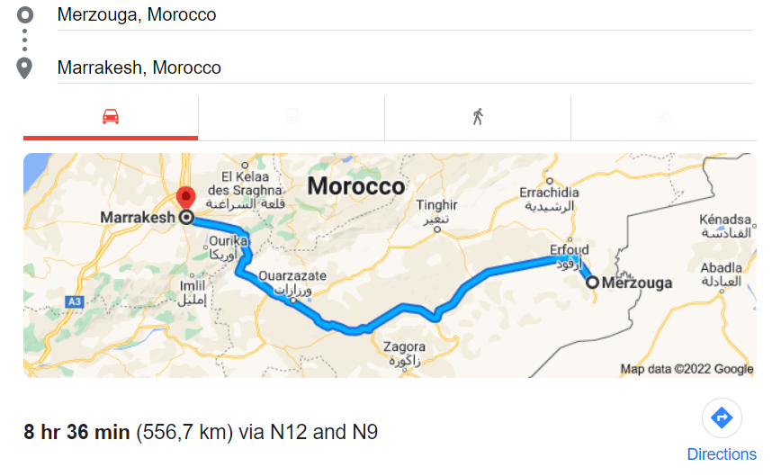 How Long Does it Take to Cross the Sahara Desert by Car